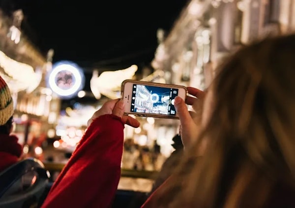 LONDON CHRISTMAS LIGHTS TOUR header image
